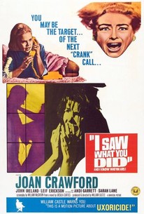 Poster for I Saw What You Did