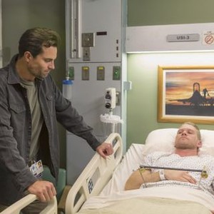 Grey's Anatomy, Scott Elrod (L), Brett Zimmerman (R), 'All Eyez on Me', Season 12, Ep. #13, 03/10/2016, ©ABC