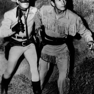 THE LONE RANGER AND THE LOST CITY OF GOLD, Clayton Moore, Jay Silverheels, 1958