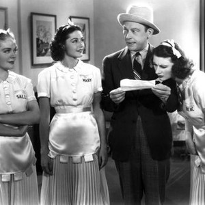 SALLY, IRENE AND MARY, Alice Faye, Marjorie Weaver, Fred Allen, Joan Davis, 1938
