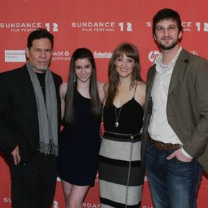A Martinez, Savannah Lathem, Alexia Rasmussen, Marshall Lewy at arrivals for CALIFORNIA SOLO Premiere at the 2012 Sundance Film Festival, Eccles Theatre, Park City, UT January 25, 2012. Photo By: James Atoa/Everett Collection