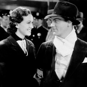 G-MEN, from left, Margaret Lindsay, James Cagney, 1935