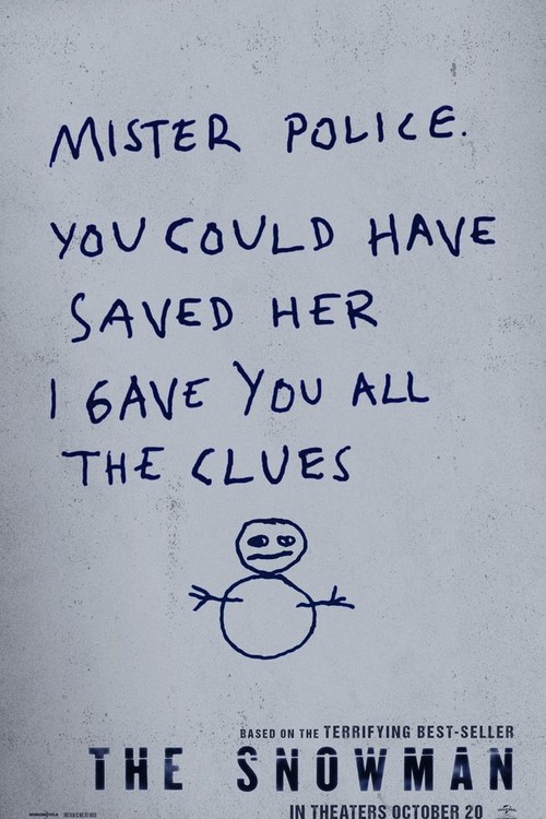 The Snowman poster