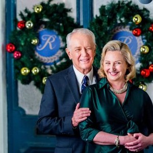 CHARMING CHRISTMAS, from left, Bruce Gray, Catherine McNally, 2015, ph: Brooke Palmer, © Hallmark Channel