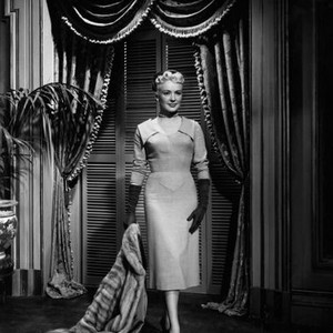 THREE FOR THE SHOW, Betty Grable, 1955, wearing a Jean Louis dress
