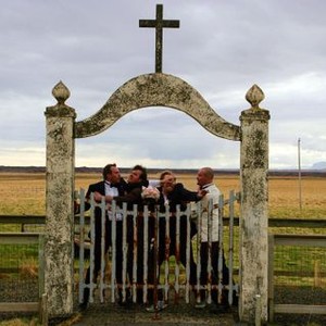 COUNTRY WEDDING, (aka SVEITABRUOKAUP), Olafur Darri Olafsson (second from right), Bjorn Hlynur Haraldsson (right), 2008. ©Sambio