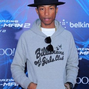 Pharrell Williams at arrivals for THE AMAZING SPIDER-MAN 2, Ziegfeld Theatre, New York, NY April 24, 2014. Photo By: Gregorio T. Binuya/Everett Collection