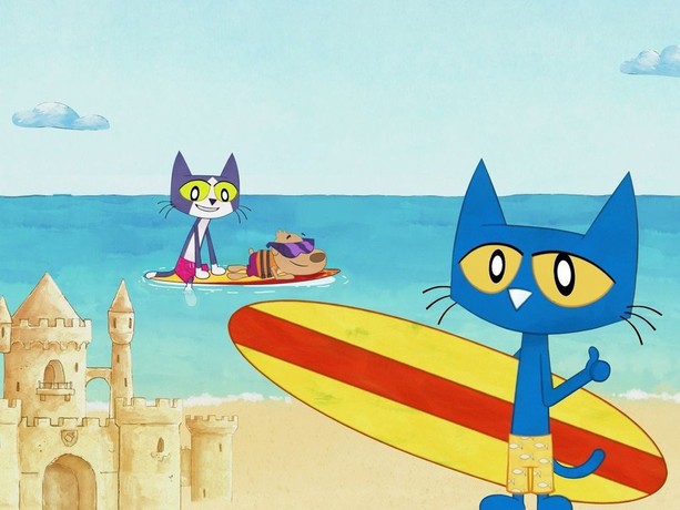 Pete the cat hotsell striped pajamas