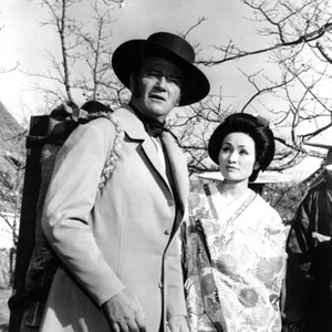 THE BARBARIAN AND THE GEISHA, John Wayne, Eiko Ando, 1958, TM and Copyright (c)20th Century Fox Film Corp. All rights reserved.