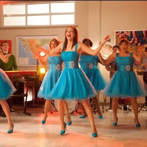 Glee, from left: Heather Morris, Vanessa Lengies, Melissa Benoist, Alex Newell, 'Sadie Hawkins', Season 4, Ep. #11, 01/24/2013, ©FOX