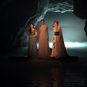 The Quest, Mai Duong Kieu (L), Florence Kasumba (C), Stephanie Buddenbrock (R), 'The Quest Begins', Season 1, Ep. #1, 07/31/2014, ©ABC