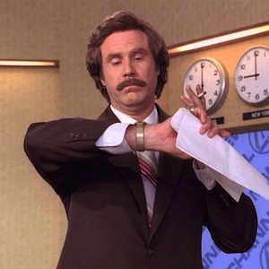 Anchorman - Let the games begin on Make a GIF