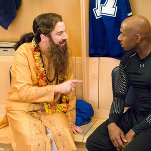 Guru Pitka (Mike Myers, left) counsels distraught hockey star Darren Roanoke (Romany Malco, right) in the comedy "The Love Guru." photo 7