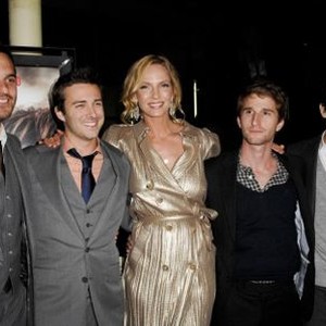 Jake Johnson, reece Thompson, Uma Thurman, Max Winkler, Michael Angarano at arrivals for CEREMONY Premiere, Arclight Hollywood, Los Angeles, CA March 22, 2011. Photo By: Elizabeth Goodenough/Everett Collection