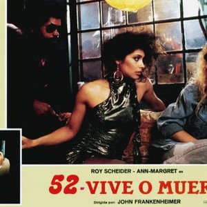 52 PICK-UP, (aka 52 - VIVE O MUERE), bottom from left: Ann-Margret, Roy Scheider, center from left: Clarence Williams III, Vanity, Kelly Preston, 1986, © Cannon Films