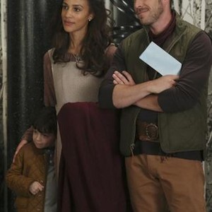 Once Upon a Time, Raphael Alejandro (L), Christie Laing (C), Sean Maguire (R), 'Rocky Road', Season 4, Ep. #3, 10/12/2014, ©KSITE