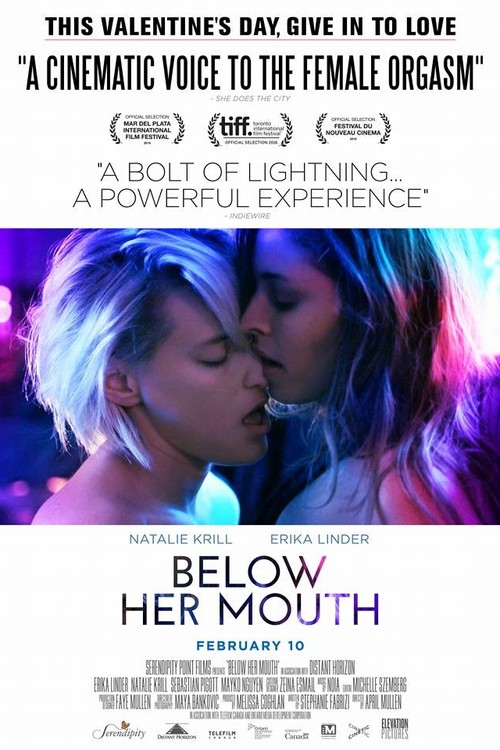 Below Her Mouth poster