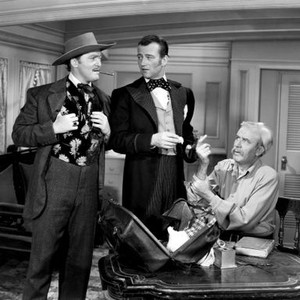 IN OLD CALIFORNIA, Albert Dekker, John Wayne, Harry Shannon, 1942