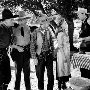 TWILIGHT ON THE TRAIL, William Boyd, Jack Rockwell, Andy Clyde, Wanda McKay, Brad King, 1941