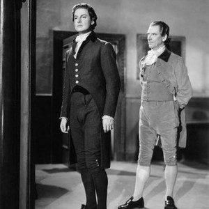 YOUNG MR. PITT, Robert Donat as William Pitt (left), 1942. TM & ©20th Century Fox. All rights reserved.