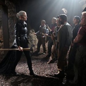 Once Upon a Time, from left: Jennifer Morrison, David Paul Grove, Miguelito Macario, Gabe Khouth, Lee Arenberg, Faustino di Bauda, Michael Coleman, 'Siege Perilous', Season 5, Ep. #3, 10/11/2015, ©ABC