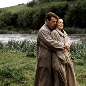LAST SEPTEMBER, Lambert Wilson, Fiona Shaw, 2000, embrace by the lake