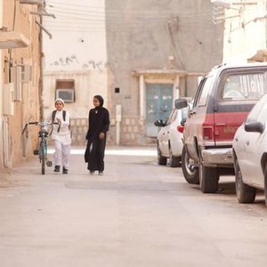 WADJDA, from left: Abdullrahman Al Gohani, Waad Mohammed, 2012. ph: Tobias Kownatzki/©Sony Pictures Classics
