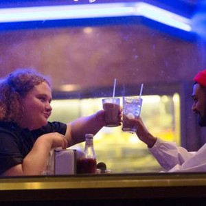 PATTI CAKE$, (AKA PATTI CAKES), FROM LEFT: DANIELLE MACDONALD, SIDDHARTH DHANANJAY, 2017. PH: JEONG PARK/TM & COPYRIGHT © FOX SEARCHLIGHT PICTURES. ALL RIGHTS RESERVED.