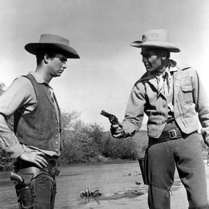 THE TIN STAR, Anthony Perkins, Henry Fonda, 1957