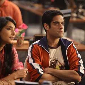 Outsourced, Rebecca Hazlewood (L), Sacha Dhawan (R), 'Touched by an Anglo', Season 1, Ep. #5, 10/21/2010, ©NBC