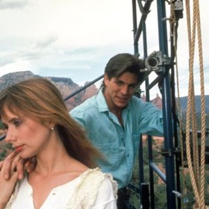 NOBODY'S FOOL, from left: Rosanna Arquette, Eric Roberts, 1986. ©Island Pictures