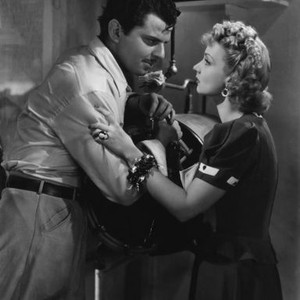 CONGO MAISIE, from left, John Carroll, Ann Sothern, 1940