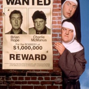 NUNS ON THE RUN, Eric Idle, Robbie Coltrane, 1990, TM and Copyright (c)20th Century Fox Film Corp. All rights reserved.
