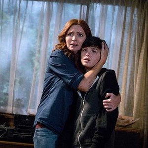 Supernatural, Brigid Brannagh (L), Logan Williams (R), 'Plush', Season 11, Ep. #7, 11/18/2015, ©KSITE