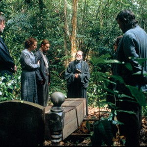 (L-R) Philip Jackson (Norton), Janet McTeer (Sarah), JJ Field (Hamish), Tony Maudsley in a scene from THE INTENDED directed by Kristian Levring. photo 5