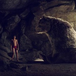 THE JUNGLE BOOK, from left: Neel Sethi as Mowgli, Baloo (voice: Bill Murray), 2016. © Walt Disney Studios Motion Pictures