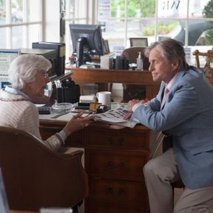 AND SO IT GOES, from left: Frances Sternhagen, Michael Douglas, 2014. ph: Clay Enos/©Clarius Entertainment