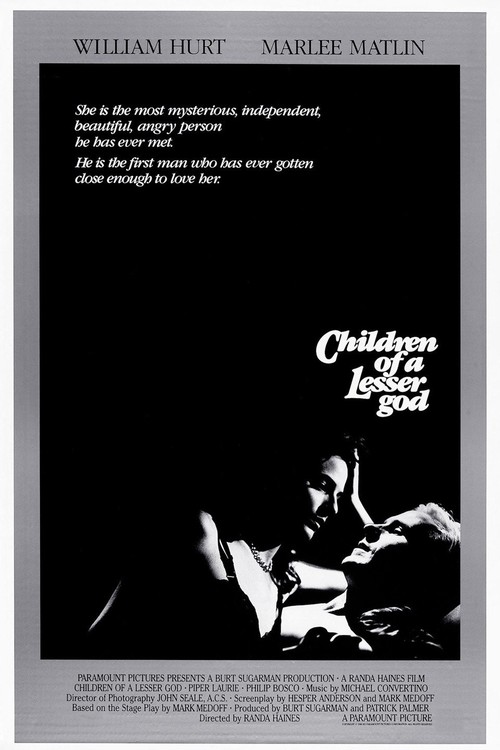 Children of a Lesser God poster