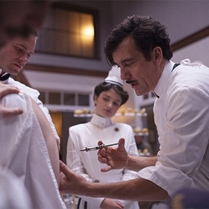 Eric Johnson, Eve Hewson, and Clive Owen in season one of <em>The Knick</em>.