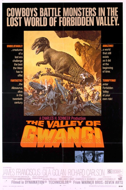 The Valley of Gwangi poster