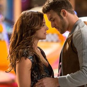 (L-R) Briana Evigan and Ryan Guzman star in STEP UP ALL IN