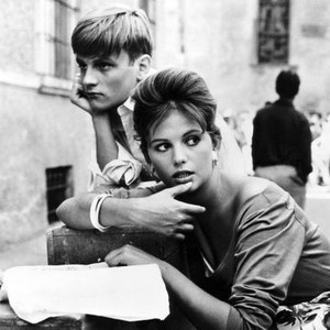 THE GIRL WITH A SUITCASE, (aka LA RAGAZZA CON LA VALIGIA), Jacques Perrin, Claudia Cardinale, 1960