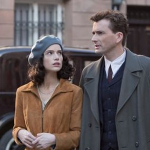 Spies of Warsaw, Janet Montgomery (L), David Tennant (R), 04/03/2013, ©BBCAMERICA