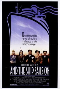 And the Ship Sails On poster