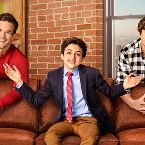 Andy Favreau, J.J. Totah and Anders Holm (from left)