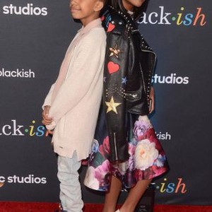 Miles Brown, Marsai Martin at arrivals for BLACKISH FYC Event, Television Academy, Los Angeles, CA April 12, 2017. Photo By: Priscilla Grant/Everett Collection