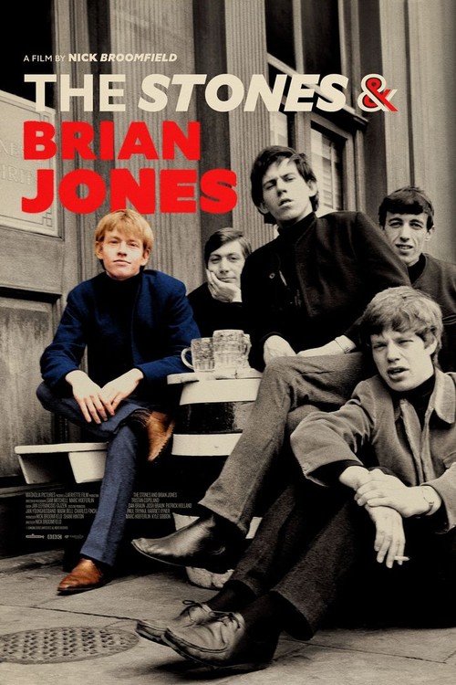 The Stones and Brian Jones poster