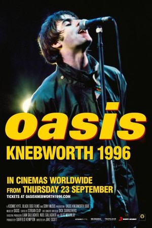 Oasis Knebworth 1996 poster
