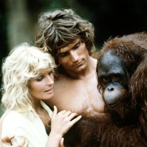 TARZAN THE APE MAN, Bo Derek, Miles O'Keefe, C.J. the Orangutan, 1981, © MGM