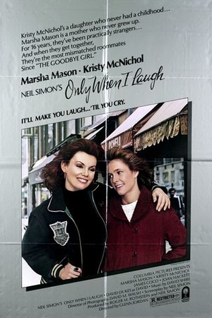 Only When I Laugh poster